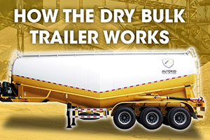 How Dry Bulk Cement Tanker / Pneumatic Trailer Works - Learn Technical Specs