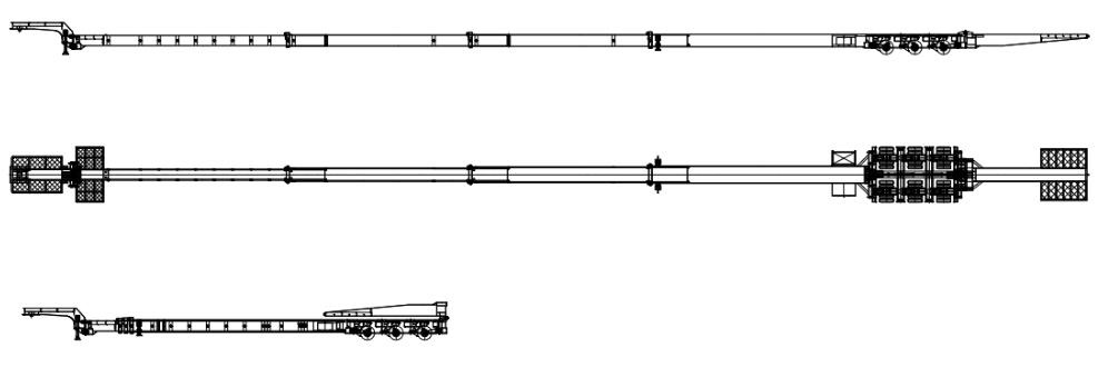 telescopic trailer