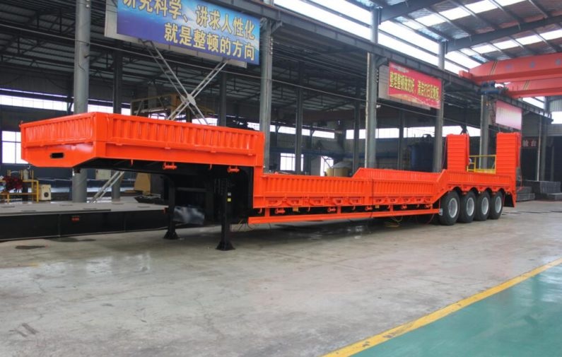 low bed trailer